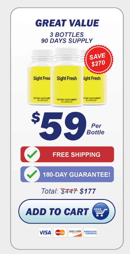 Sightfresh  3 bottle